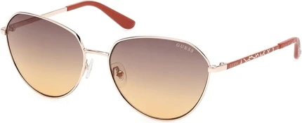 Солнцезащитные очки GUESS GU0014832F60 Блестящее Бледно-Золотое