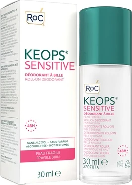 Deodorant Roll-On RoC Keops Sensitive