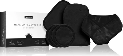 Набор для снятия макияжа Notino Spa Collection в черном микроволокне