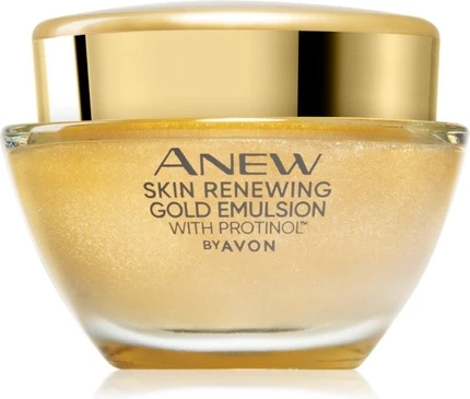 Увлажняющий Ночной Крем Avon Anew Skin Renewing Gold Emulsion