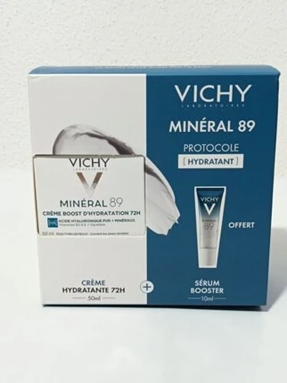 Увлажняющий набор «Крем и сыворотка Vichy Mineral 89»