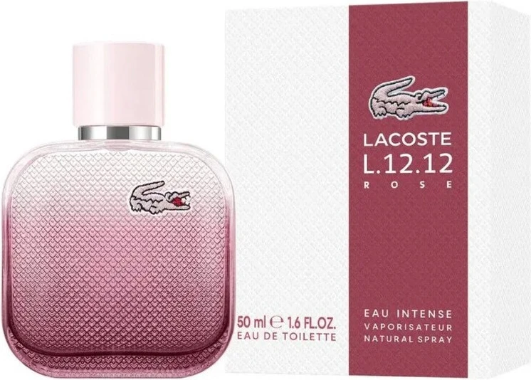 Туалетная вода Lacoste L.12.12. Rose Eau Intense