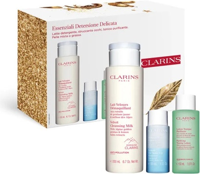 Наборы для очищения лица Clarins Essentials Набор средств для нежного очищения кожи