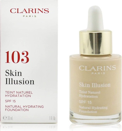 Тональный крем Clarins Skin Illusion Natural Hydrating Foundation