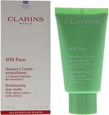 Глиняная маска Clarins SOS Pure Rebalancing Clay Mask