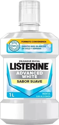 Mouthwash Listerine Advanced Whitening
