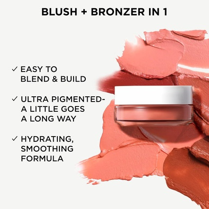 Blush It Cosmetics Glow with Confidence Sun Cream Blush Bronzer Pop Sun-Blushed Color