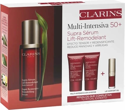 Набор для ухода за лицом Clarins Multi-Intensive Super Restorative Serum