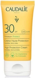 Солнцезащитный крем Caudalie Vinosun Высокая Защита SPF30 Невидимый Антивозрастной