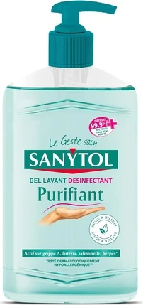 Disinfectant Hand Wash Gel Sanytol