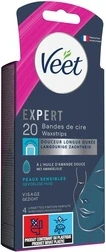 Холодные восковые полоски Expert для лица Veet