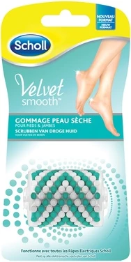 Ролики для пилки Scholl Velvet Smooth для сухой кожи Аксессуар по уходу за ногами