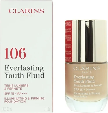 Тональная основа Clarins Everlasting Youth Fluid
