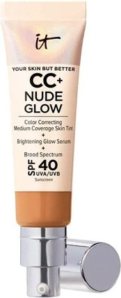 Крем для коррекции цвета It Cosmetics CC+ Nude Glow Легкий тональный крем и сыворотка с эффектом сияния с SPF40