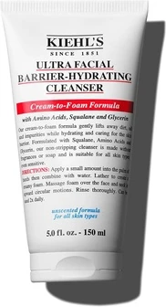 Очищающий крем Kiehl's Ultra Facial Barrier Hydrating Cleanser Cream-To-Foam Не пересушивающий