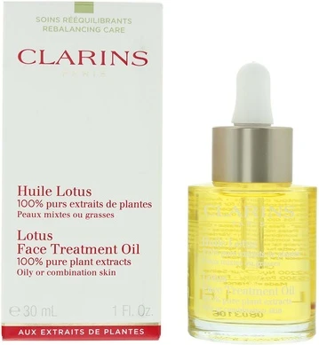 Масло для лица Clarins Lotus Face Treatment Oil