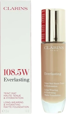 Матирующая тональная основа Clarins Everlasting Longwearing