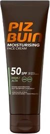 High Protection Sunscreen Piz Buin Moisturising Cream Facial Spf50