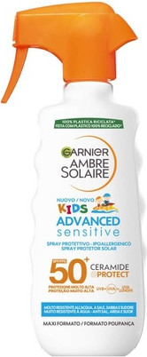 Солнцезащитный спрей Garnier Ambre Solaire Advanced Sensitive Kids Spf50