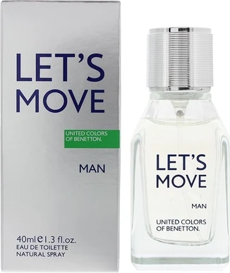 Eau De Toilette United Colors Of Benetton Lets Move Man