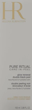 Пилинг Helena Rubinstein Pure Ritual Glow Renewal Double Black Peel
