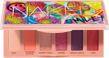 Палетка теней для век Mini Urban Decay Naked Mad Happy Palette Mini