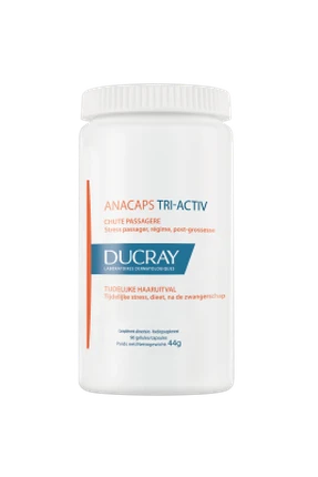 Капсулы Ducray Anacaps Tri-Activ для временного выпадения волос
