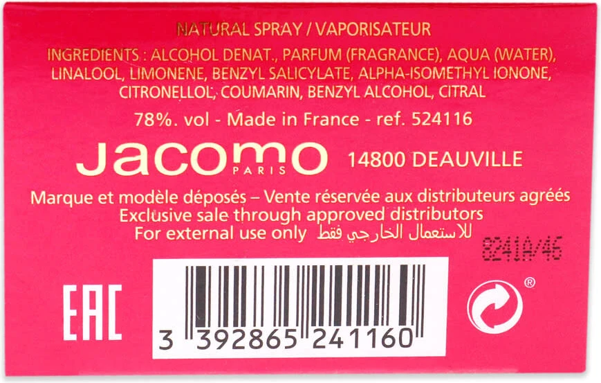 Eau De Parfum Jacomo Night Bloom