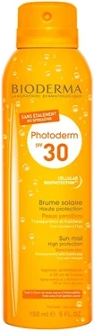 Солнцезащитный спрей Bioderma Photoderm Invisible Mist Спрей SPF 30