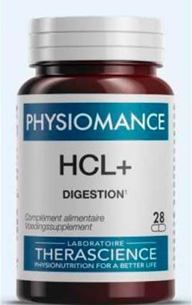 Капсулы Therascience Physiomance HCL+