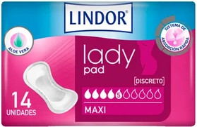 Sanitary Pad Hartmann Lindor Lady Pad Maxi