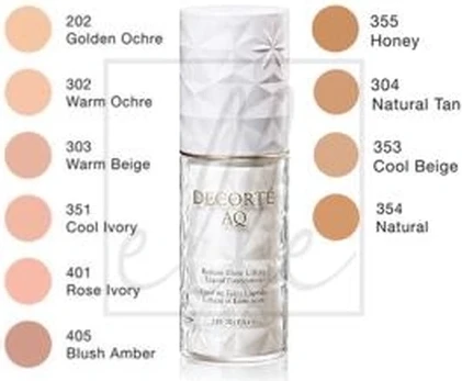 Жидкая основа под макияж Cosme Decorte Aq Base Makeup Radiant Glow Lifting