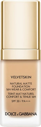 Жидкая тональная основа Dolce & Gabbana Velvetskin Matte SPF 30