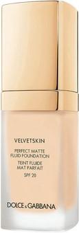 Жидкая тональная основа Dolce & Gabbana Velvetskin Matte с SPF 20