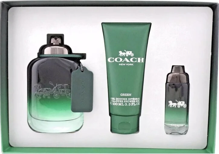 Набор подарков Eau De Parfum Coach Green