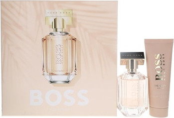 Парфюмированный лосьон для тела в подарочном наборе Eau de Parfum Hugo Boss The Scent