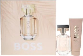 Парфюмированный лосьон для тела в подарочном наборе Eau de Parfum Hugo Boss The Scent