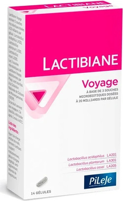 Capsules Pileje Lactibiane Voyage