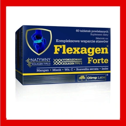 Tablet Supplement Olimp Labs Flexagen Forte Поддержка Суставов и Кожи