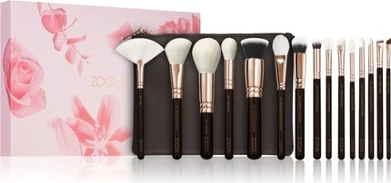 Набор кистей Zoeva The Artists Brush Set Rose Golden Edition Travel
