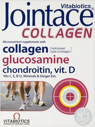 Таблетки Vitabiotics Jointace Collagen Высокой Дозировки