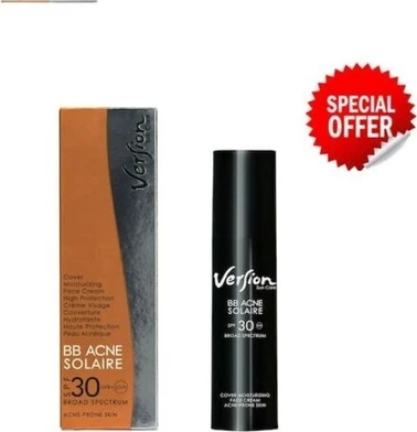 Солнцезащитное средство Versed Version BB Acne Solaire для лица SPF30