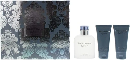 Подарочный набор Eau De Toilette Dolce & Gabbana Light Blue Pour Homme