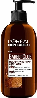 Очищающий гель L'Oreal Professional Men Expert для бороды и лица