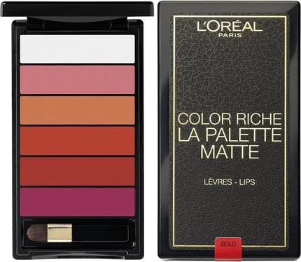 Палетка для губ L'Oreal Professional Matte 01 Bold