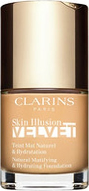 Тональная основа Clarins Skin Illusion Velvet Foundation