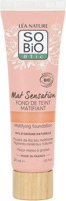 Матирующий тональный крем Foundation Mattifying Foundation Sobio Etic