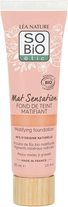Матирующий тональный крем Foundation Mattifying Foundation Sobio Etic