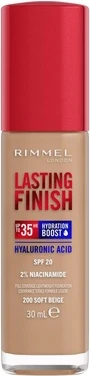 Foundation Rimmel London Lasting Finish 35h Moisturizing And Long-Lasting Coverage Foundation