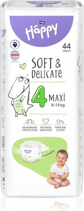 Одноразовый подгузник Bella Dahl BELLA Baby Happy Soft&Delicate